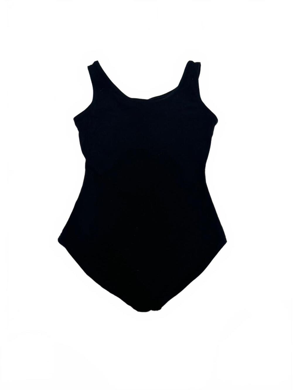 Capezio Black Tank Leotard Kids Large (12-14) Dance Gymnastics Ballet